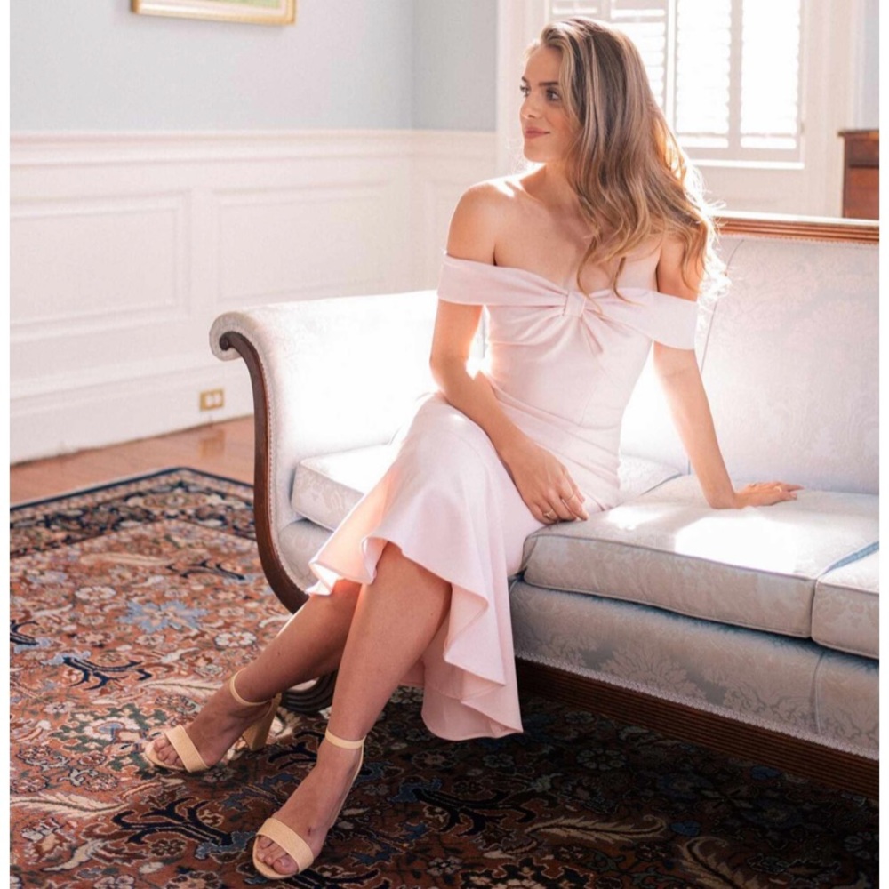 Gal Meets Glam Tyler Blush Dress 6 NWOT